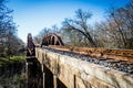 Old Railroad Bridge, Grainger Texas