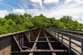 Old railroad bridge Royalty Free Stock Photo