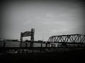 Old railroad bridge over the Atchafalaya