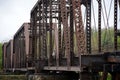 Old railroad bridge Royalty Free Stock Photo