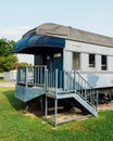 Old railroad car in Huntington, West Virginia Royalty Free Stock Photo