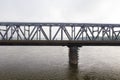 The old railroad Cernavoda bridge