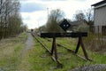 Old Railroad Ending Point, Czech Republic, Europe