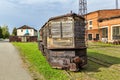 Old railroad snow plows