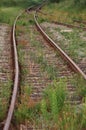 Old railroad track Royalty Free Stock Photo