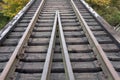 Old railroad track Royalty Free Stock Photo