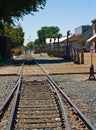 Old Railroad Tracks Royalty Free Stock Photo