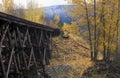 Old railroad trestle