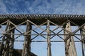 Old Railroad Trestle Bridge at Fort Bragg California