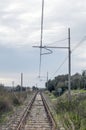 Old railway abandoned Royalty Free Stock Photo