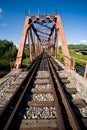 Old railway bridge Royalty Free Stock Photo