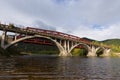 Old railway bridge Royalty Free Stock Photo