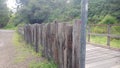 Old railway line on the Fernleigh Track Royalty Free Stock Photo