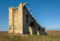 Old railway bridge near Stavropol, Russia