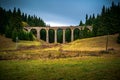 Old Railway bridge near Telgart Royalty Free Stock Photo