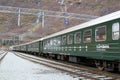 The old railway Flamsbana, Flam, Norway Royalty Free Stock Photo