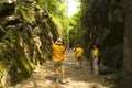 Old railway at Hellfire pass Kanchanaburi