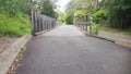 Old railway line on the Fernleigh Track Royalty Free Stock Photo