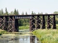 Old Railway Trestle Bridge