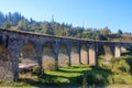 Old railway viaduct. Royalty Free Stock Photo