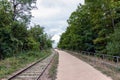 Old railways of the Petite Ceinture in Paris Royalty Free Stock Photo