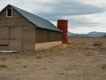Old ranch buildings in Western Nevada Royalty Free Stock Photo