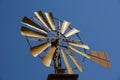 Old ranch windmill Royalty Free Stock Photo