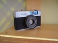 Old rare Soviet half-format camera FED-Micro