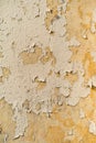 Old Real Wall grunge texture paint, yellow tones