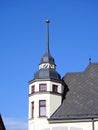 Old rebuild home tower, Lithuania Royalty Free Stock Photo