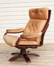 Old recliner Royalty Free Stock Photo