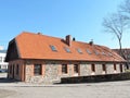 Old reconstructed home, Lithuania Royalty Free Stock Photo