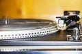 Old record player Royalty Free Stock Photo