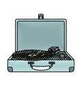 Old record player vinyl record Royalty Free Stock Photo
