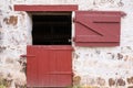 Old Red Barn Door Royalty Free Stock Photo
