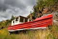 Old Red Boat