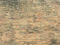 Old red brick block wall texture background Royalty Free Stock Photo