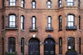 Old red brick house in Brooklyn Royalty Free Stock Photo