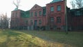 Old Red Brick House, Katvari Manor in Latvia. In the Manor Territory Is a 7 Ha Big Park With Hundred-year Old Linden. Famos Travel