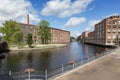 Old factory buildings in Tampere, Finland