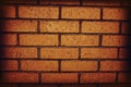 Old red brick wall as a background, pattern