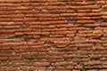 Old red brick wall. background of empty brick wall texture for background.detail for text creative Royalty Free Stock Photo