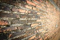 Old red brick wall Royalty Free Stock Photo