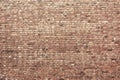 Old red brick wall background texture Royalty Free Stock Photo