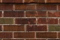 Old red brick wall background Royalty Free Stock Photo