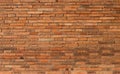 Old red brick wall design background Royalty Free Stock Photo
