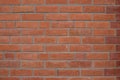 Old red brick wall, stonewall pattern texture background Royalty Free Stock Photo