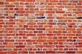 Old red brick wall texture background Royalty Free Stock Photo