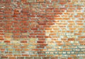 Old red brick wall texture background Royalty Free Stock Photo