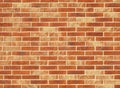 Old red brick wall texture background, orange stone block wall texture, rough and grunge surface as used for backdrop, wallpaper a Royalty Free Stock Photo